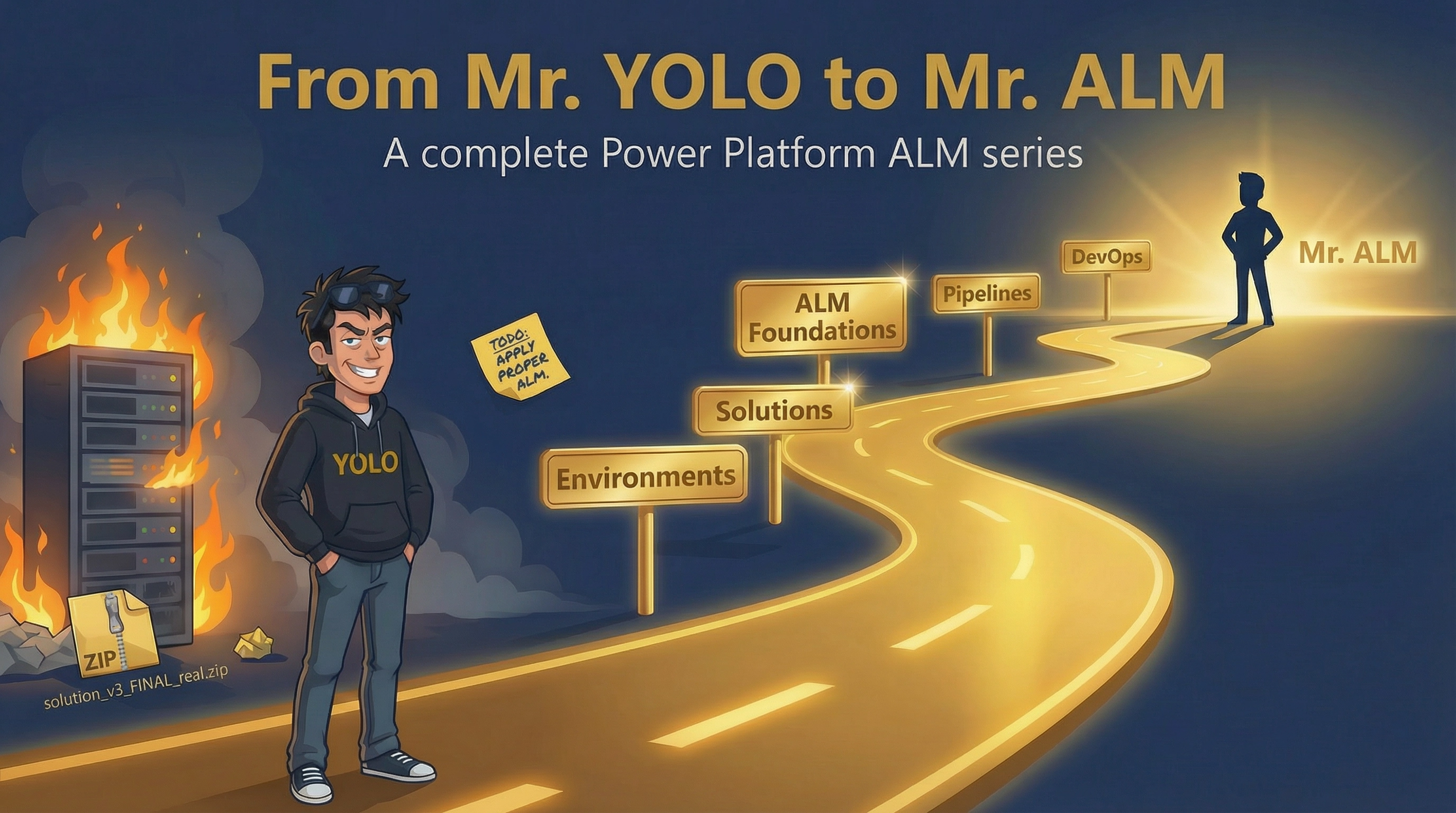 From YOLO to ALM — Power Platform Deployment Series